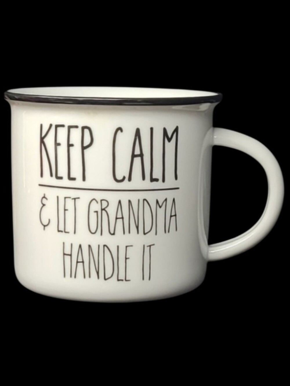 'Keep Calm & Let Grandma Handle It' Coffee/Tea Mug/Cup